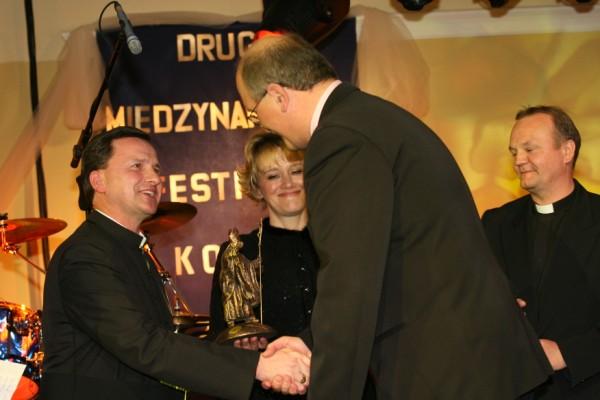 Receiving of the award for Zrodlo.jpg